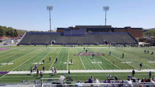 Bridgeforth Stadium, section: c4, row: h, seat: 14