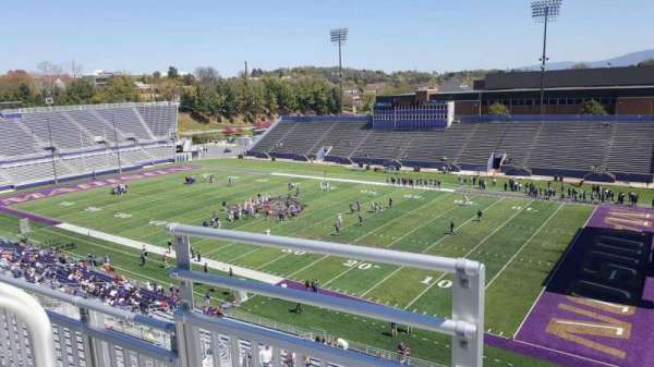 Bridgeforth Stadium, section: 302, row: b, seat: 15