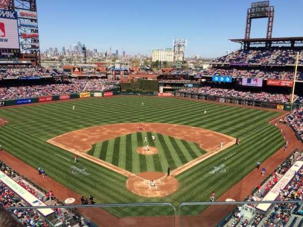 Citizens Bank Park, section: 321, row: 2, seat: 7