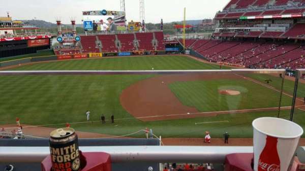 Great American Ball Park, section: 416, row: A, seat: 13