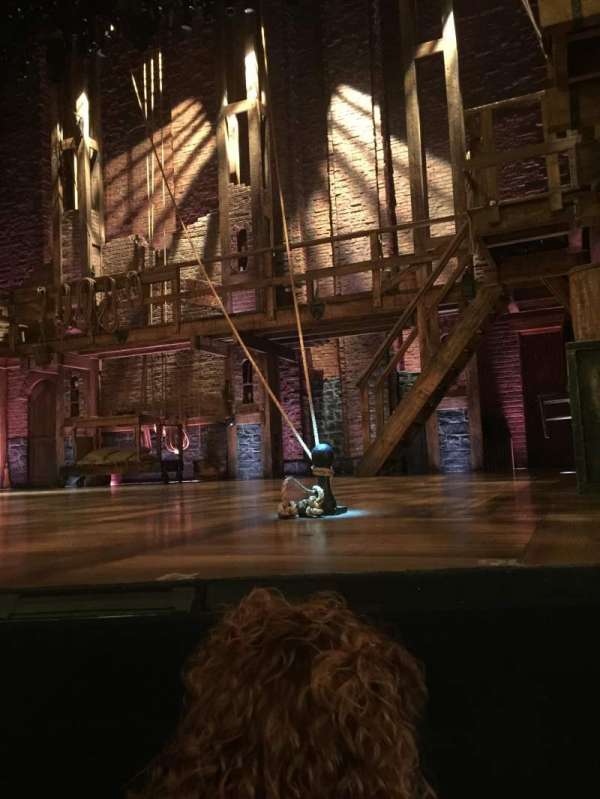 Richard Rodgers Theatre, section: Orchestra R, row: A, seat: 4
