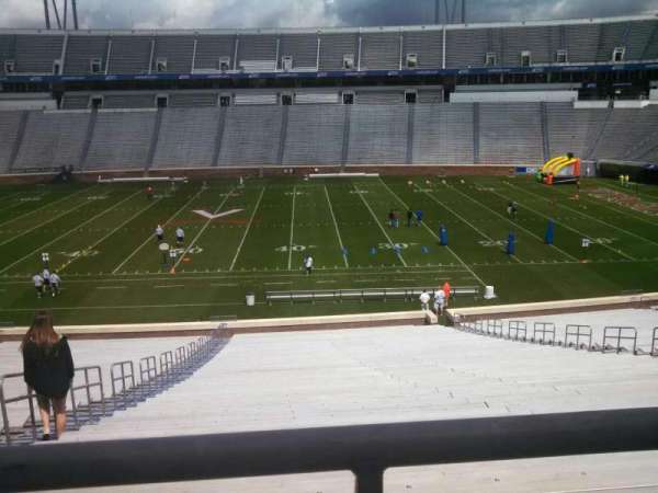 Scott Stadium, section: 124, row: TT, seat: 18