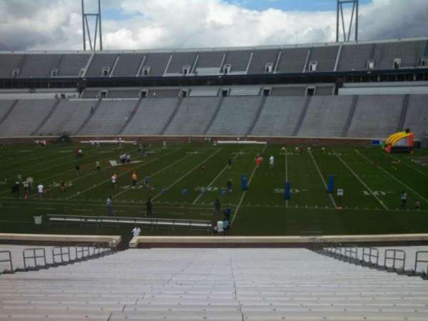 Scott Stadium, section: 123, row: KK, seat: 12
