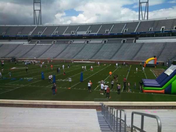 Scott Stadium, section: 122, row: x, seat: 1