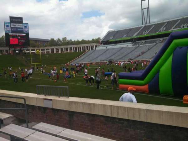 Scott Stadium, section: 120, row: E, seat: 2