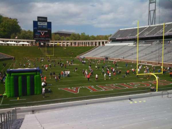 Scott Stadium, section: 117, row: Z, seat: 29