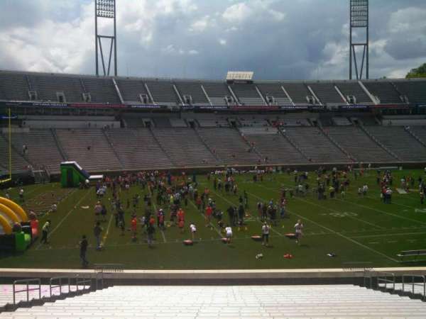 Scott Stadium, section: 110, row: AA, seat: 13
