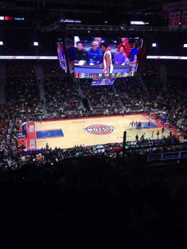 The Palace of Auburn Hills, section: 217, row: 13, seat: 4