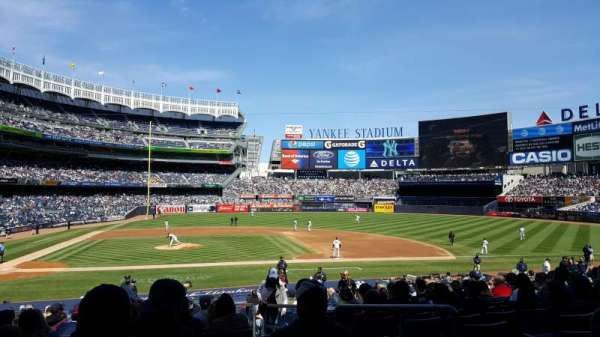 Yankee Stadium, section: 117A, row: 14, seat: 1