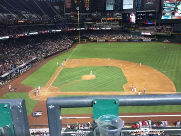 Chase Field, section: 311, row: 1, seat: 2