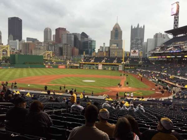 PNC Park, section: 119, row: CC, seat: 28