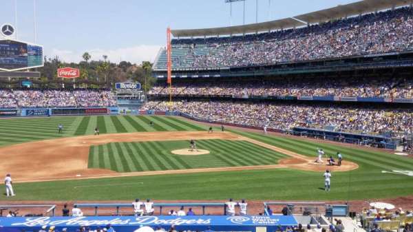 Dodger Stadium, section: 131LG, row: E, seat: 3