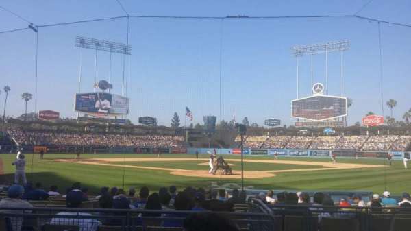 Dodger Stadium, section: 1FD, row: C, seat: 1