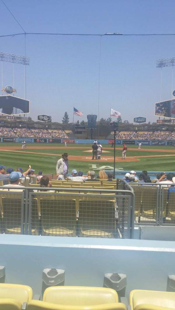 Dodger Stadium, section: 1FD, row: C, seat: 1