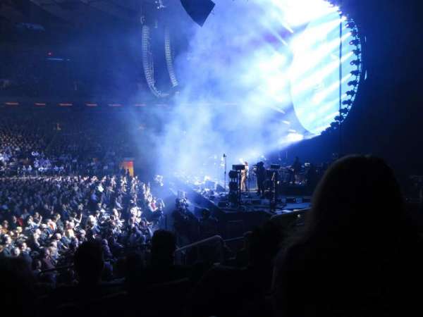 Madison Square Garden, section: 108, row: 8, seat: 19