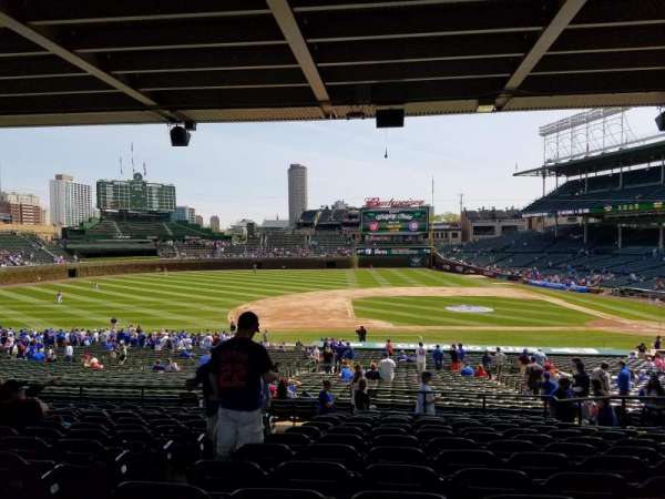 Wrigley Field, section: 212, row: 3, seat: 3