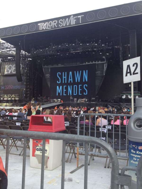 Gillette Stadium, section: Floor B2