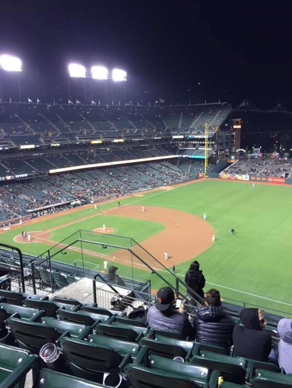 Oracle Park, section: VR302, row: 5, seat: 8