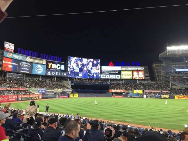 Yankee Stadium, section: 127b, row: 9, seat: 4