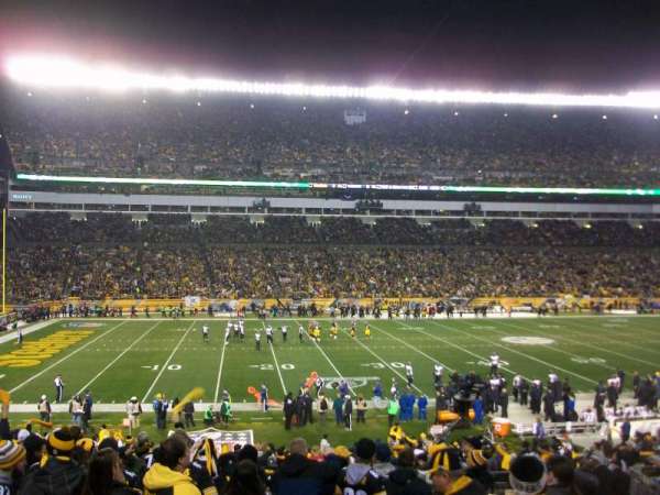 Acrisure Stadium, section: 108, row: AA, seat: 12