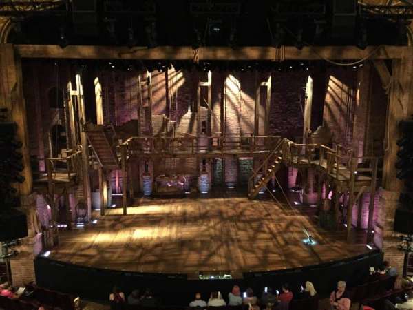 Richard Rodgers Theatre, section: Front Mezzanine C, row: A, seat: 110