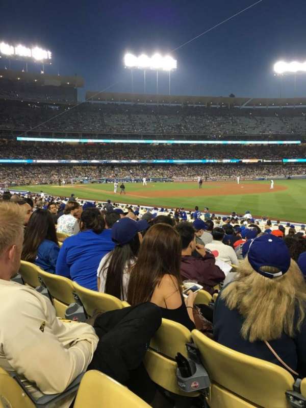 Dodger Stadium, section: 42FD, row: O, seat: 8