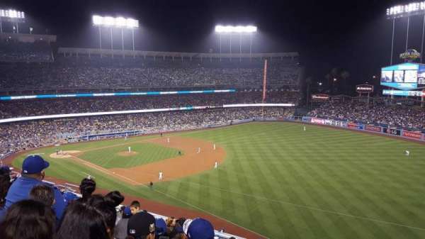 Dodger Stadium, section: 40RS, row: J, seat: 17
