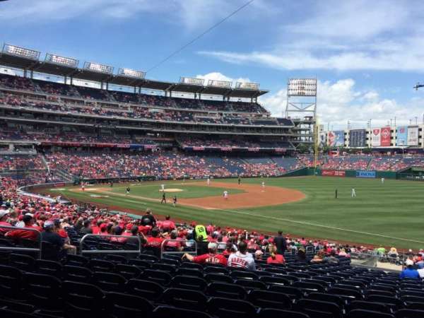 Nationals Park, section: 134, row: SS, seat: 21