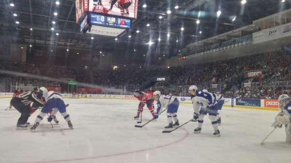 Coca-Cola Coliseum, section: 116, row: AA, seat: 3