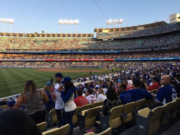 Dodger Stadium, section: 49FD, row: R, seat: 3