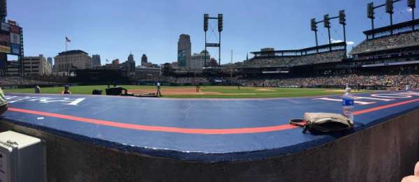 Comerica Park, section: 134, row: 7, seat: 14