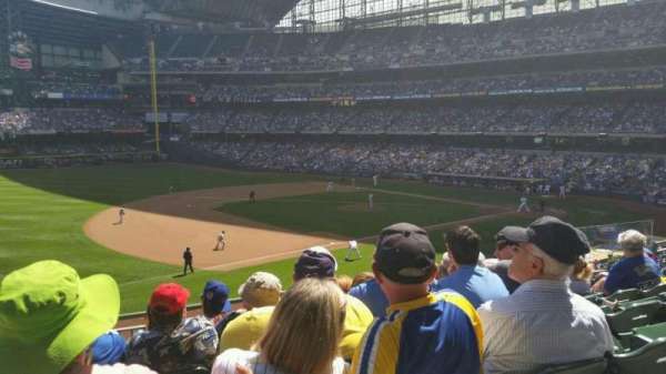 American Family Field, section: 228, row: 8, seat: 8