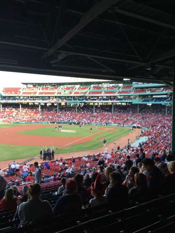 Fenway Park, section: Grandstand 31, row: 12, seat: 22