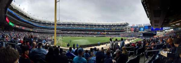 Yankee Stadium, section: 107, row: 8, seat: 6