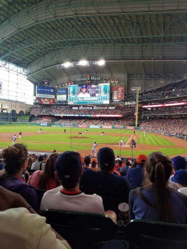 Daikin Park, section: 116, row: 22, seat: 18