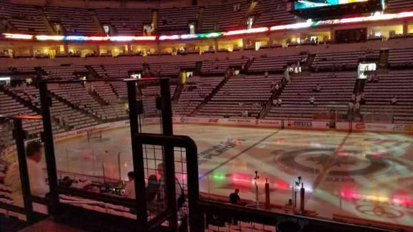 Canada Life Centre, section: 218, row: 2, seat: 11