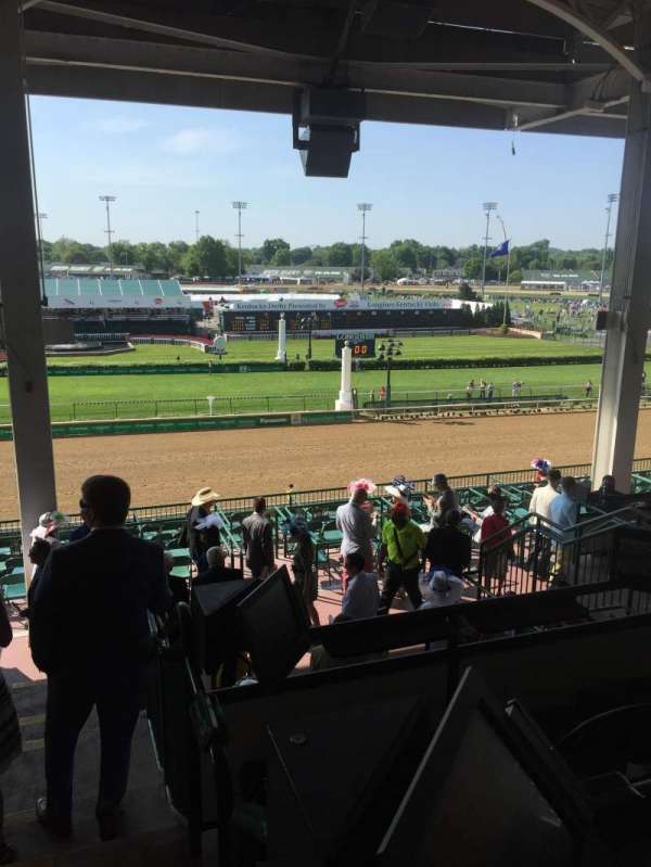 Churchill Downs, section: 317, row: h, seat: 8