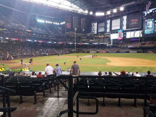 Chase Field, section: 116, row: 23, seat: 20