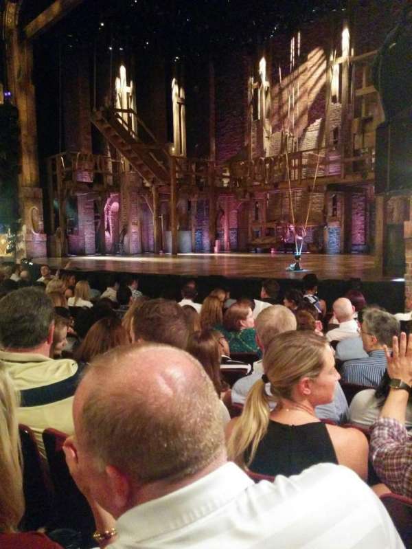 Richard Rodgers Theatre, section: Orchestra R, row: H, seat: 20
