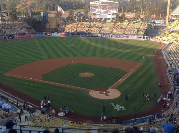 Dodger Stadium, section: 5RS, row: M, seat: 12