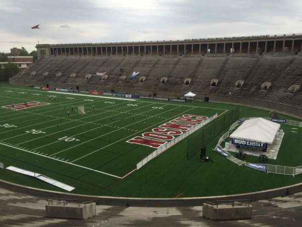 Harvard Stadium, section: 23, row: NN, seat: 12