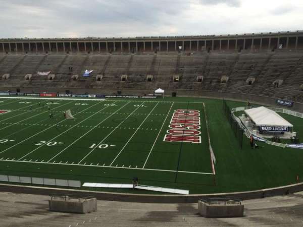Harvard Stadium, section: 26, row: OO, seat: 10