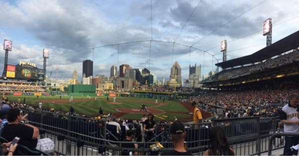 PNC Park, section: 119, row: C, seat: 2