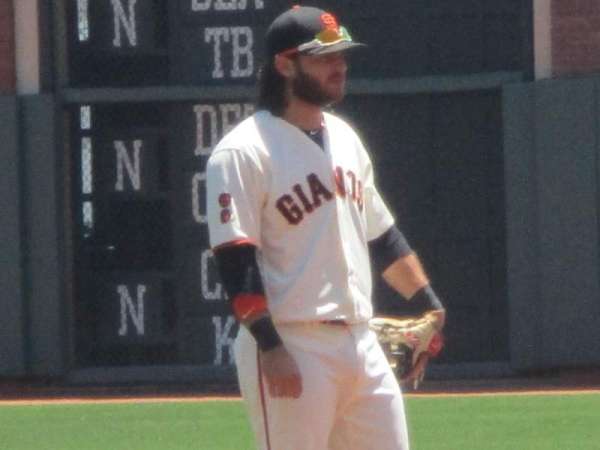 Oracle Park, section: 125, row: 2, seat: 2