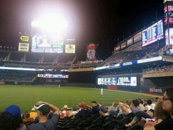 Target Field, section: 103, row: 11, seat: 14