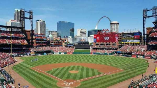 Busch Stadium, section: 249, row: 1, seat: 2