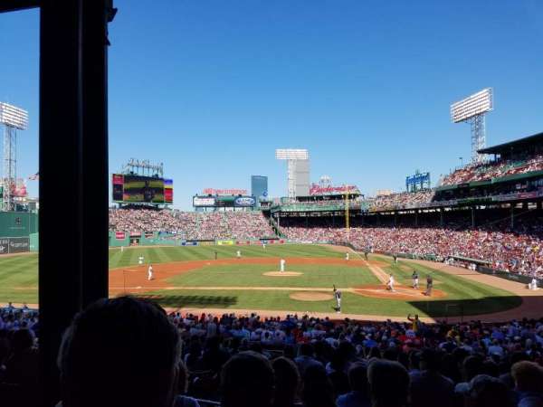 Fenway Park, section: Grandstand 24, row: 5, seat: 25