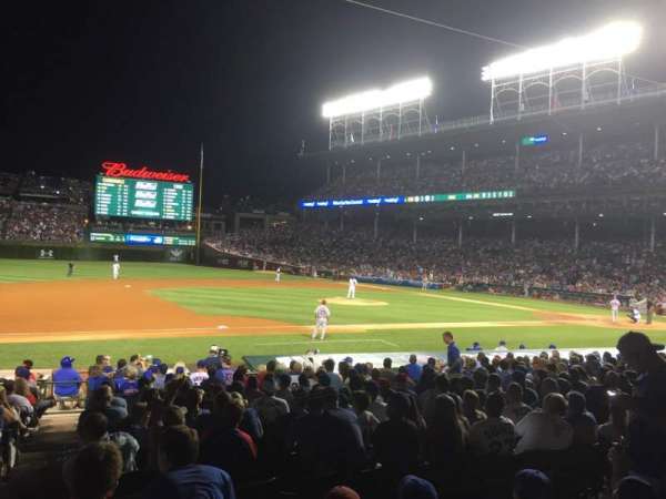Wrigley Field, section: 110, row: 4, seat: 6