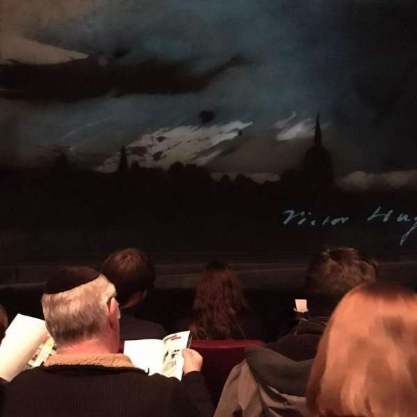 Imperial Theatre, section: Orchestra C, row: C, seat: 109
