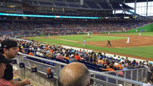 LoanDepot Park, section: 6, row: 2, seat: 7